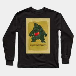 Christmas Toy Eater Tree Enjoy Your Presents - Board Games TRPG DnD Design - Board Game Art Long Sleeve T-Shirt